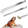 Noviatrix 2-Piece Aquarium Tweezers Set, 27 cm Stainless Steel view 1