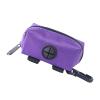 CFTGIW Dog Waste Bag Holder, Versatile, Large Capacity, Lightweight, Portable, Pet Waste Dispenser for Outdoor Trips, Walks, Purple view 2