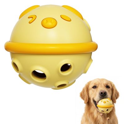 PASHOP Dog Treat Ball, 8cm Food Dispenser for Medium and Large Dogs