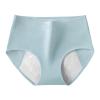 Solid-Color Women's Menstrual Underwear for Everyday Use (Blue, M) view 1