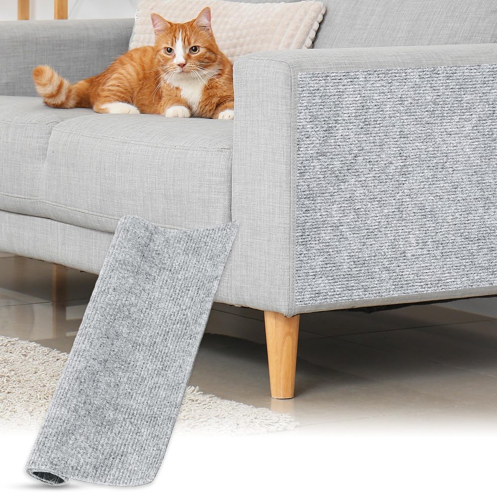 QUARKZMAN Self-Adhesive Cat Scratch Mat 30 x 30cm