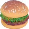 HDouii 1-Pack Durable Squeaky Hamburger Dog Chew Toy view 1