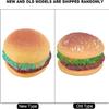 HDouii 1-Pack Durable Squeaky Hamburger Dog Chew Toy view 4