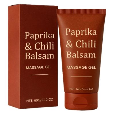 Warming Body Massage Gel with Capsaicin | Firming Fat-Burning Cream for Abs, Arms & Legs