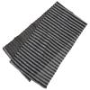 SHINEOFI Polyester Exfoliating Bath Towel with Long Black Strips, Body Wash Scrubber for Home view 1