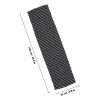 SHINEOFI Polyester Exfoliating Bath Towel with Long Black Strips, Body Wash Scrubber for Home view 2