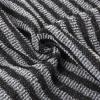 SHINEOFI Polyester Exfoliating Bath Towel with Long Black Strips, Body Wash Scrubber for Home view 3