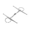 ZAWELIYO Stainless Steel Snaffle Bit, Durable Farm Jointed Bit view 3