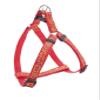 Happet Dog Harness 2 cm Black with Colorful Stripes view 2
