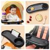 Abaodam Removable Plastic Stroller Tray with Cup Holder view 4