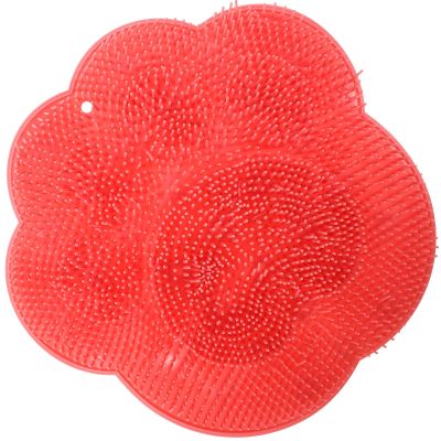IMIKEYA Foot Scrubber for Shower with Suction Cups, Back Scrubber and Callus Removal Brush