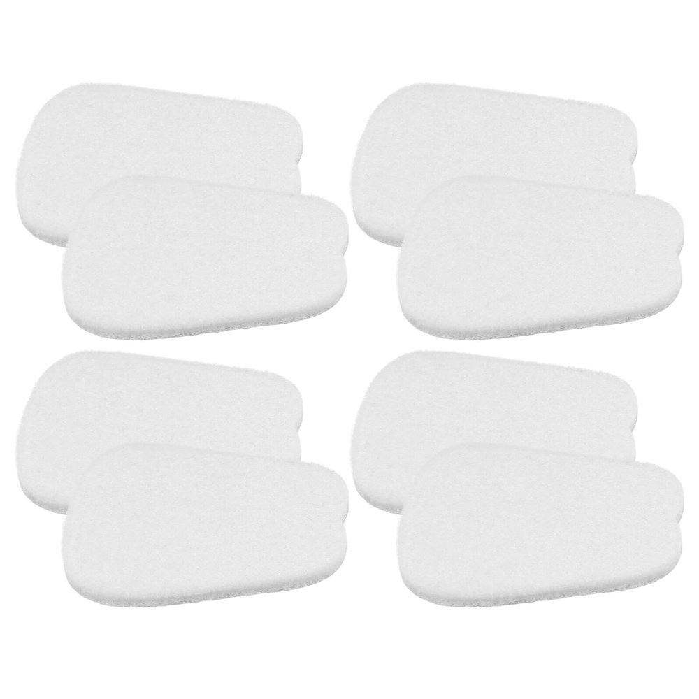 Healvian 4 Pairs Self-Adhesive Felt Metatarsal and Forefoot Pads, White