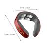 Cordless Neck Massager with Pulse Function, Four Massage Heads view 3