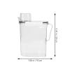 VILLFUL Transparent Food-Grade Plastic Laundry Detergent Container, 18 x 29 cm view 3