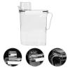 VILLFUL Transparent Food-Grade Plastic Laundry Detergent Container, 18 x 29 cm view 4