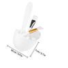 OUNONA Silicone Mask Mixing Bowl Set with Brush, Stirring Stick and 5 Measuring Spoons view 2