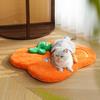 Wcybym Orange Cat Bed Mat view 2
