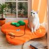 Wcybym Orange Cat Bed Mat view 3