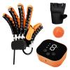 MFYDPP Hand Rehabilitation Robot Glove for Stroke Hemiplegia Patients, Finger Orthosis, XXL, Left Hand view 1