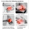MFYDPP Hand Rehabilitation Robot Glove for Stroke Hemiplegia Patients, Finger Orthosis, XXL, Left Hand view 3