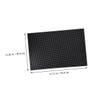 TOYANDONA Non-Slip PU Mat for Barber Tool Storage, Black view 2