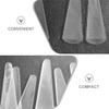 50-Piece PVC Transparent Scissor Covers for Safe Storage view 3