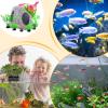 Aquarium Decoration Ceramic Rock Cave Set view 4