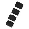 Horse Leg Bandages, Adjustable, Comfortable Fit, Protective Soft Fleece for Training (Black) view 1