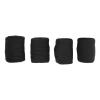Horse Leg Bandages, Adjustable, Comfortable Fit, Protective Soft Fleece for Training (Black) view 4