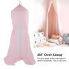 Riuulity Princess Bed Canopy, 10 Layers, Dreamy Net Curtains with Crown Accents view 2