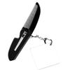 Folding Beard Comb with Mirror, Fine Teeth and Keychain view 1