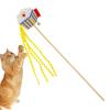 Interactive Cat Wand Toy with Bell for Kittens and Small to Medium Cats view 1