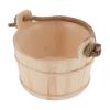 Fxzqgnh Wooden Sauna Bucket, Versatile Bathroom Accessory for Winter Sauna view 1