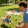 Washable Soft Breathable Dog Elbow Recovery Sleeve view 2