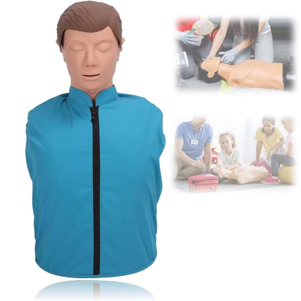 Adult CPR Training Manikin, Realistic Rubber Simulator