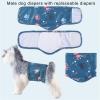 NPXUAMTJ Durable Elastic Waist Dog Diapers view 2