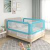 Mokuyary Toddler Bed Rail, Blue, 180 x 25 cm, Fabric view 1
