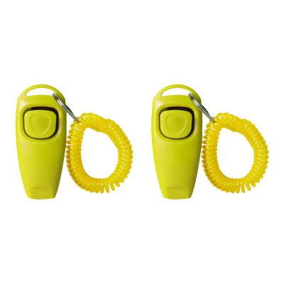 2-Pack Dog Clicker Whistle Training Set