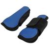CFTGIW Pair of Horse Tendon Boots, PU Shell with Neoprene, Blue, Front Legs, Size L view 4