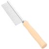 HOMOBABE Pet Comb with Wooden Handle view 1
