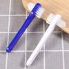 4-Piece Double-Sided Denture Cleaning Brush Set, Plastic and Nylon view 4