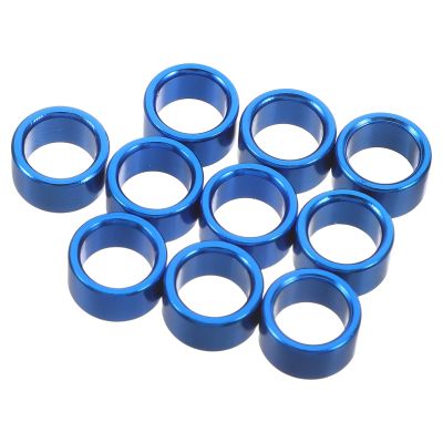 Aluminum Leg Bands for Pigeons, Quick Identification, 10 Pack, Blue