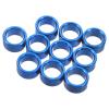 Aluminum Leg Bands for Pigeons, Quick Identification, 10 Pack, Blue view 1