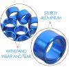 Aluminum Leg Bands for Pigeons, Quick Identification, 10 Pack, Blue view 3
