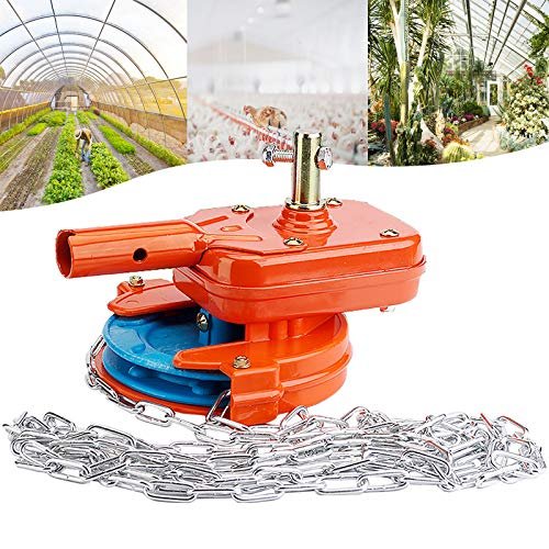 Roll-Up Ventilation Unit for Greenhouse Film