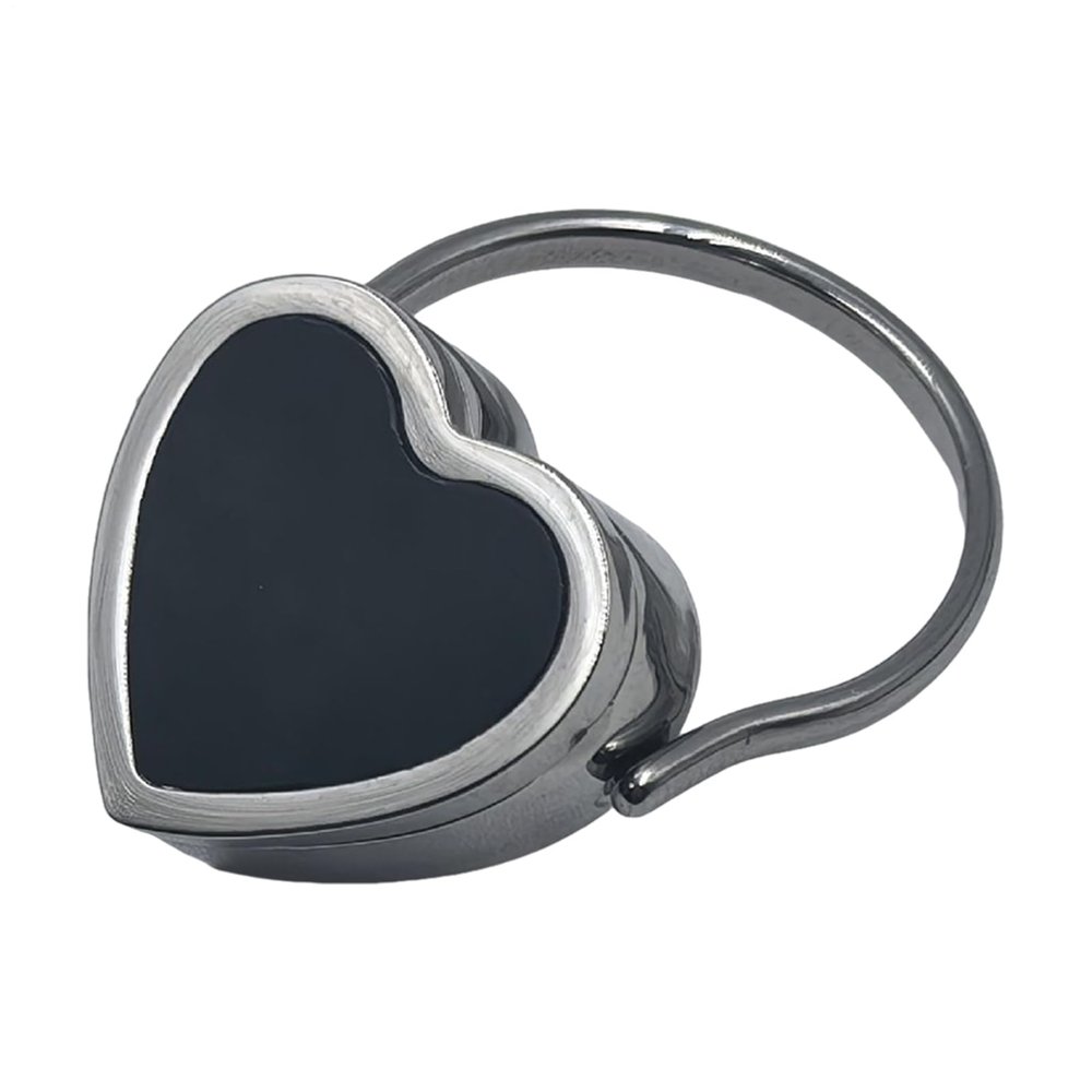 Heart-Shaped Vintage Lip Balm Ring with Secret Compartment