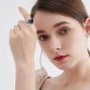 Heart-Shaped Vintage Lip Balm Ring with Secret Compartment view 2