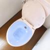 HEATSHAKING Sitz Bath Toilet Basin for Pregnant Women, Smooth Plastic, with Overflow-Prevention Hole view 3