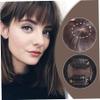 6-8 Natural Brown Hair Topper for Women with Thinning Hair view 2
