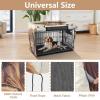 Highland Cow Tongue-Sticking-Out Dog Crate Cover with Mesh Windows, UV-Resistant, Large view 4
